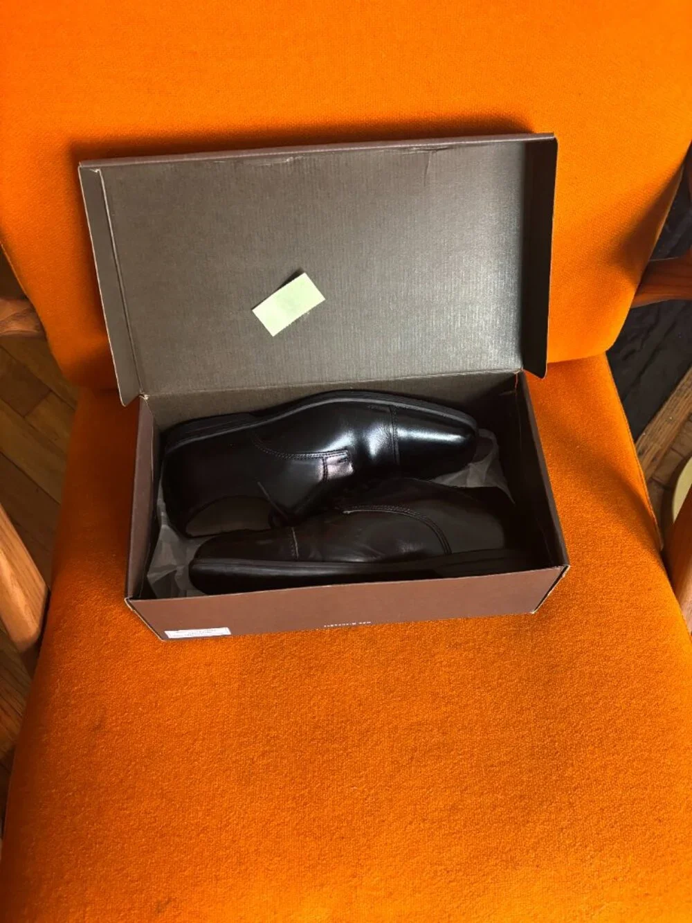 Florsheim Boys Lace-Up, Cap-Toe Oxfords (Size 6W)